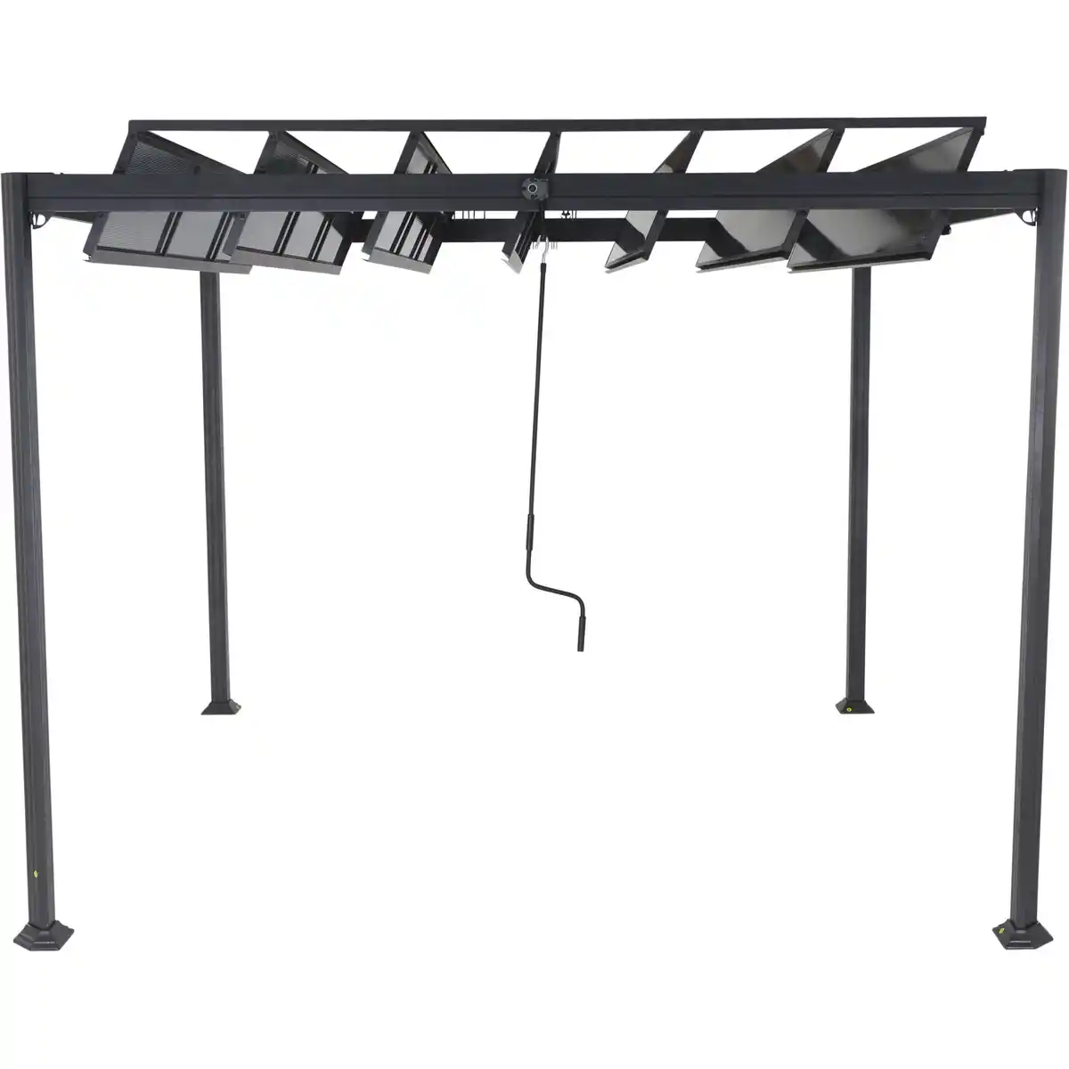 Bild 4 von Siena Garden Pavillon Florenz Anthrazit 300 cm x 300 cm