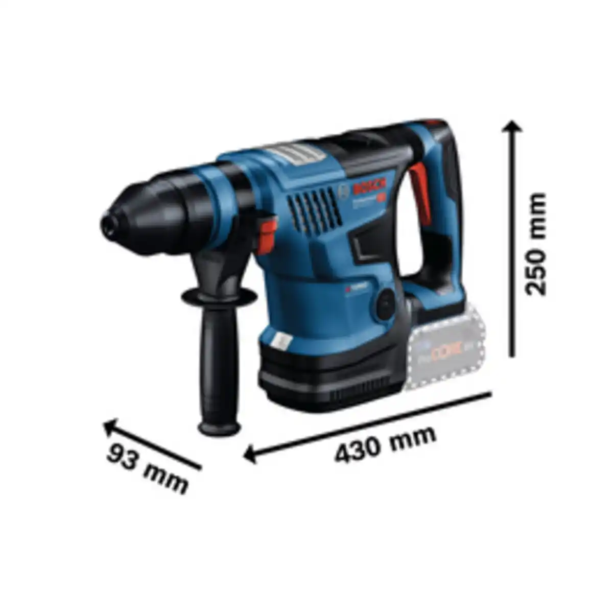 Bild 4 von BOSCH PROFESSIONAL Akku-Bohrhammer, 18 V, ohne Akkus