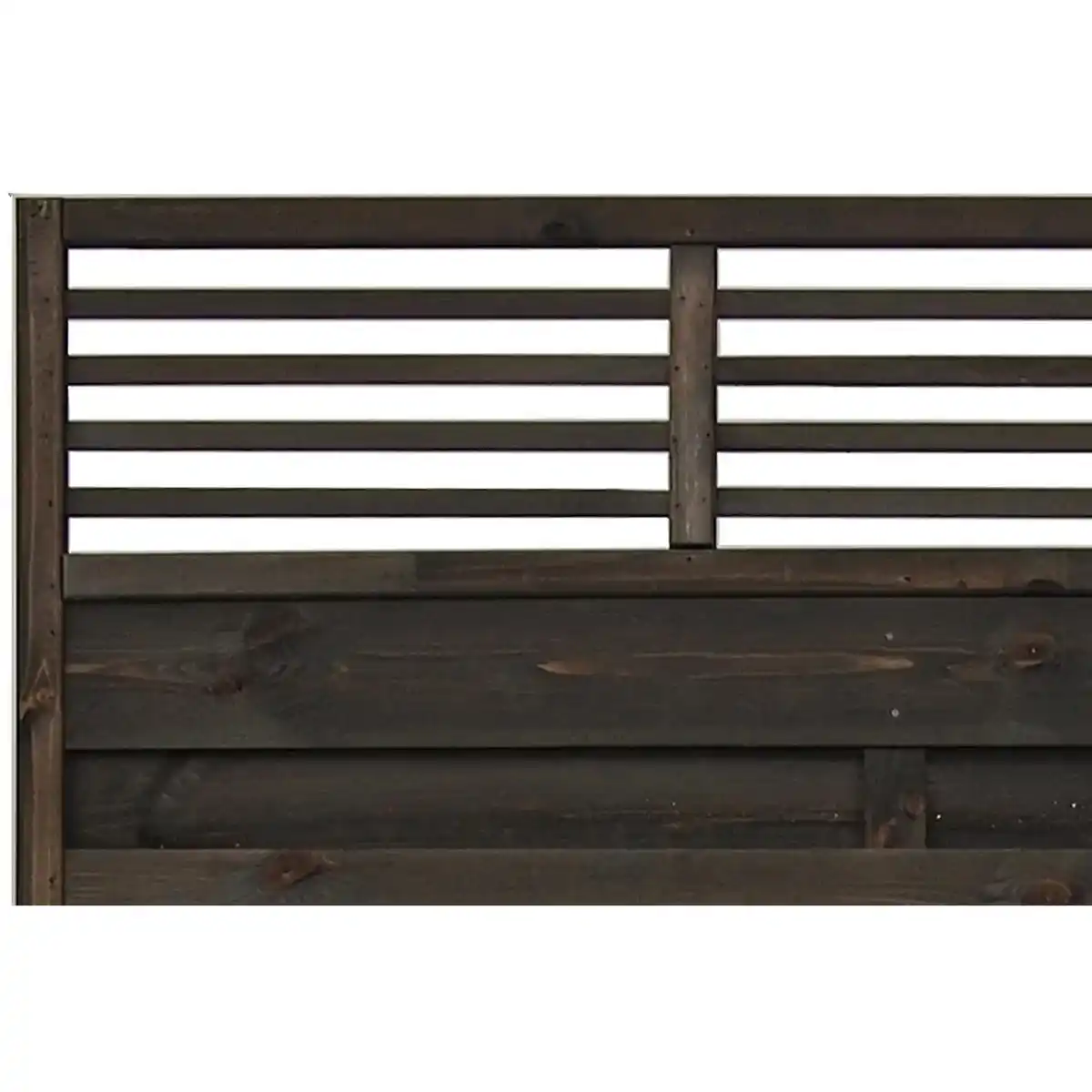 Bild 4 von Sichtschutzzaun Element Wien Anthrazit lasiert 180 cm x 180 cm