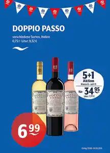 DOPPIO PASSO verschiedene Sorten