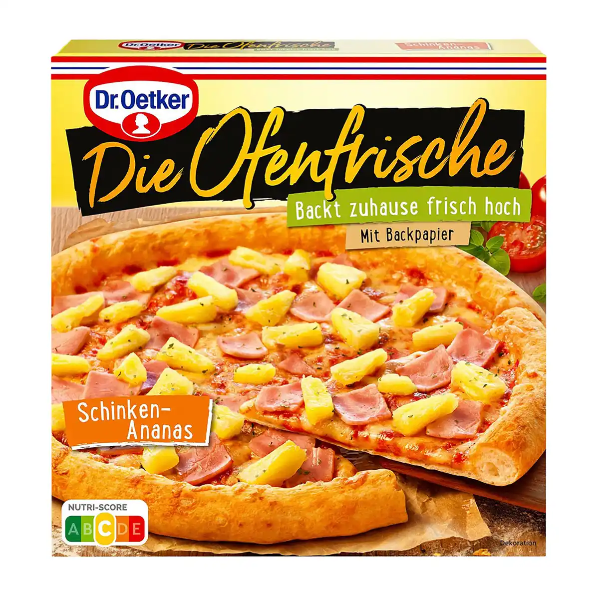 Bild 1 von DR. OETKER Die Ofenfrische Schinken-Ananas
