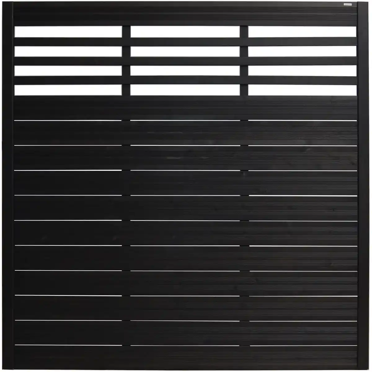 Bild 1 von Sichtschutzzaun-Element Soho Anthrazit lackiert 180 cm x 180 cm