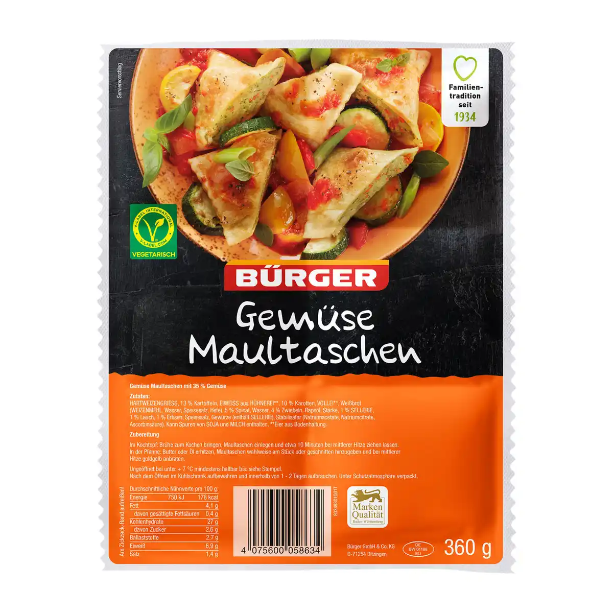 Bild 2 von BÜRGER Maultaschen