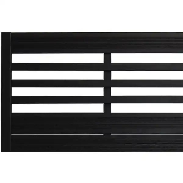 Bild 2 von Sichtschutzzaun-Element Soho Anthrazit lackiert 180 cm x 180 cm