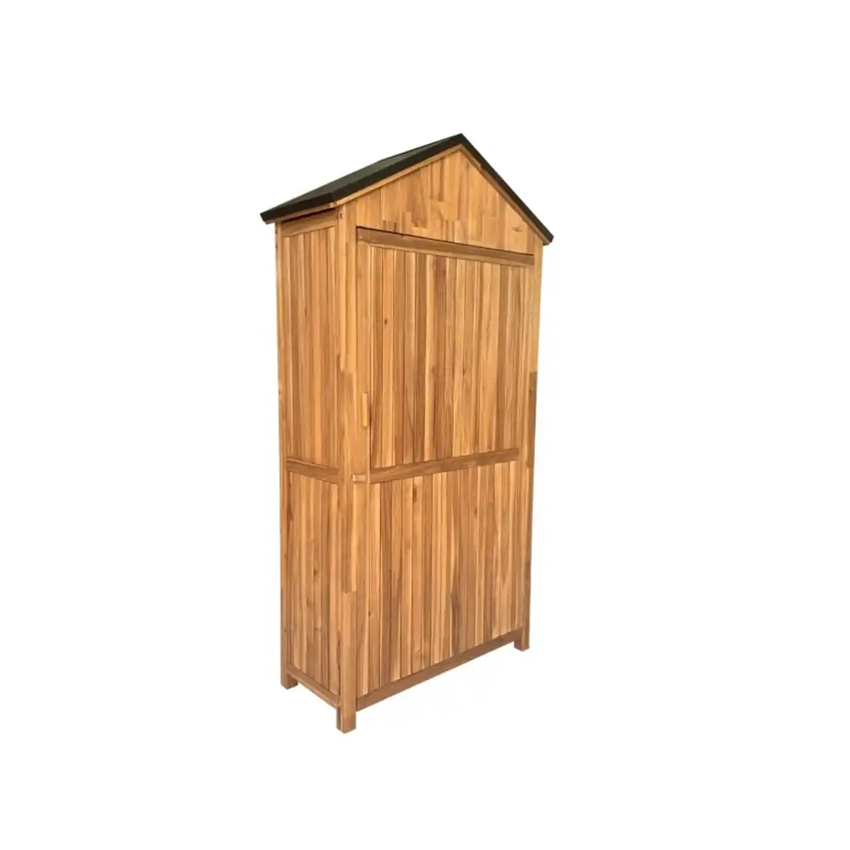 Bild 1 von Geräteschrank 'Bella' Akazienholz naturbelassen 100 x 190 x 42,8 cm