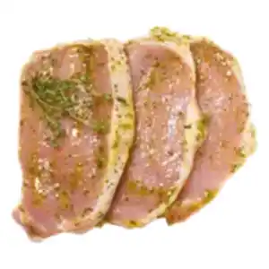 MEINE FLEISCHEREI GRILLSAISON Schweinerückensteaks mariniert Kräuterbutter oder Paprika