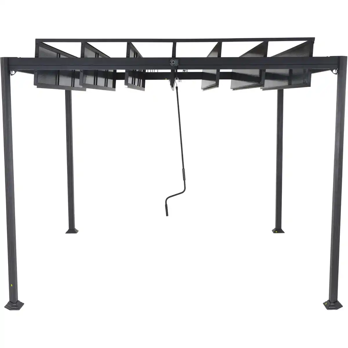 Bild 3 von Siena Garden Pavillon Florenz Anthrazit 300 cm x 300 cm