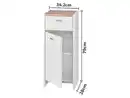Bild 2 von LIVARNO® Bad-Seitenschrank »Boston«