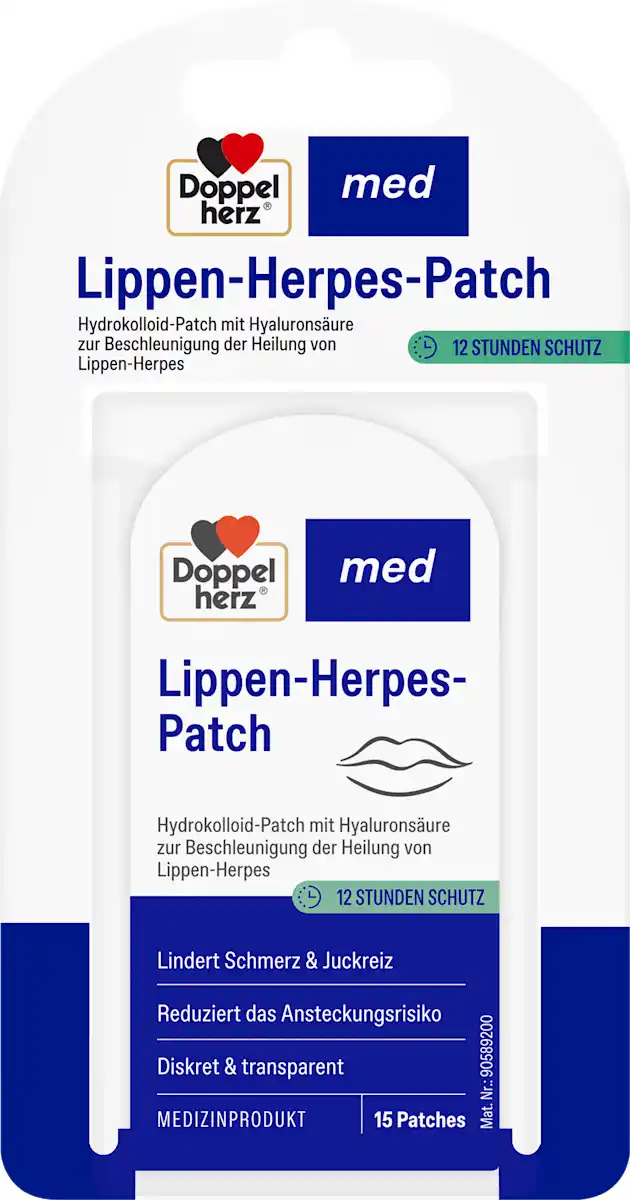 Bild 1 von Doppelherz med Lippen-Herpes-Patch, 15 St