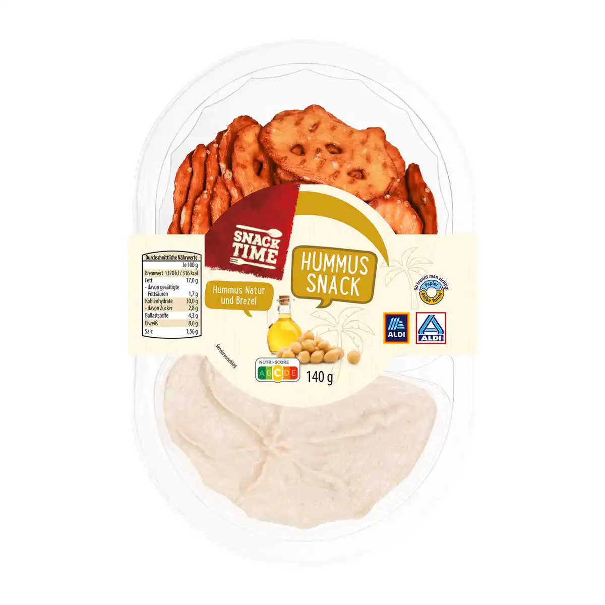 Bild 2 von SNACK TIME Hummus-Snack