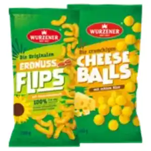 Wurzener Erdnussflips oder Cheeseballs