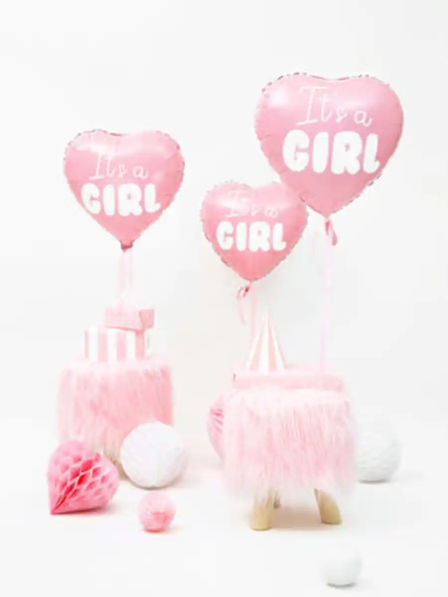 Bild 4 von PartyDeco Party-Dekorationsset "Baby Shower" rosa, 35tlg, 1 St