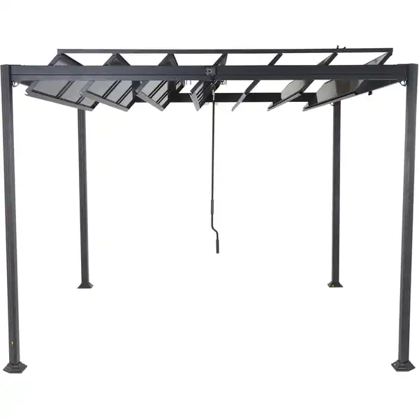 Bild 2 von Siena Garden Pavillon Florenz Anthrazit 300 cm x 300 cm