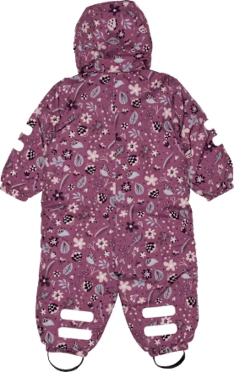 Bild 3 von Dimo Schneeanzug mit Blumen-Muster, rosa, Gr. 98/104, 1 St