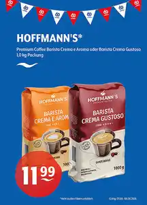 HOFFMANN'S* Premium Coffee Barista Crema e Aroma oder Barista Crema Gustoso
