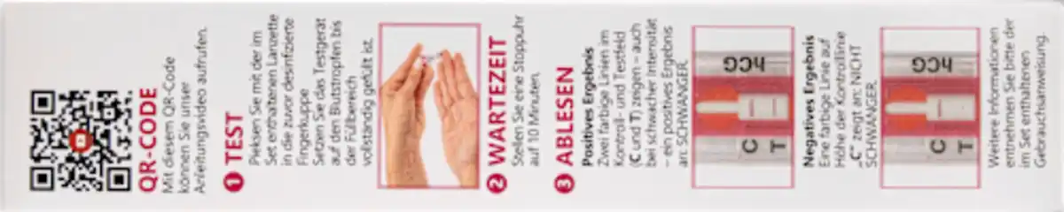 Bild 4 von FIRST TO KNOW Blut - Schwangerschaftstest, 1 St