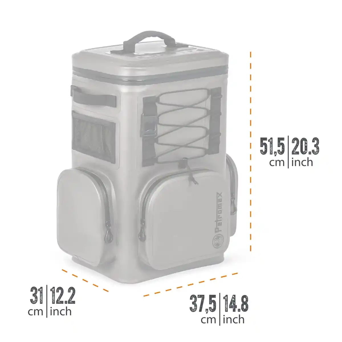 Bild 4 von Petromax Kühlrucksack 7 l Grau
