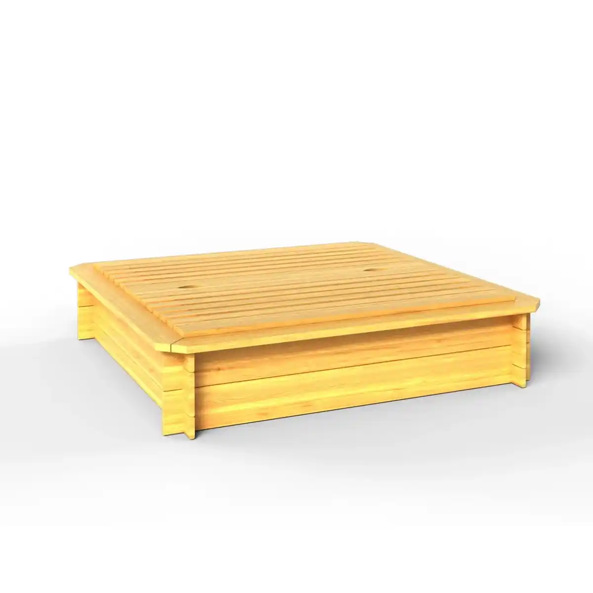Bild 3 von Sandkasten Komplett-Bausatz Fichtenholz 120 cm x 120 cm