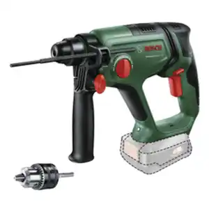 BOSCH HOME & GARDEN Akku-Bohrhammer »UniversalHammer«, 18V, inkl. Rundschaftadapter, ohne Akku und Ladegerät