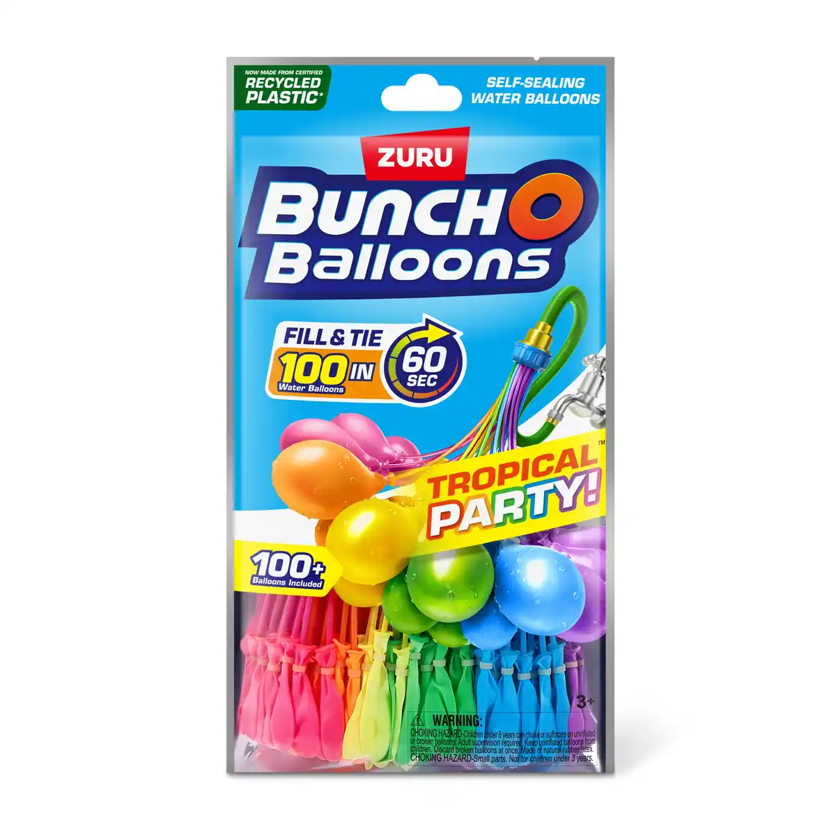 Bild 1 von Zuru Wasserbomben Bunch O Ballons 100 Wasserballons