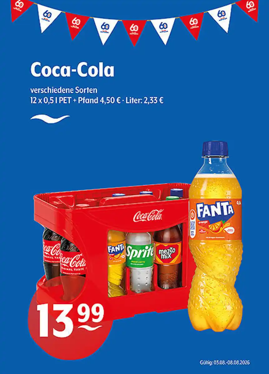 Bild 1 von Coca-Cola verschiedene Sorten