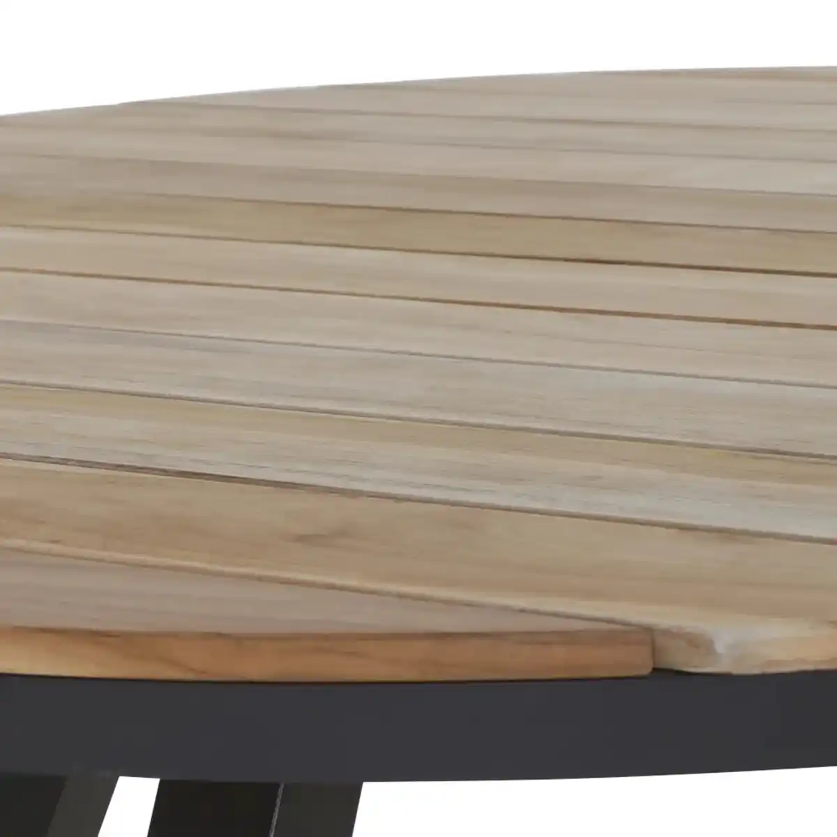 Bild 3 von Siena Garden Gartentisch Zurigo Rund Anthrazit Ø 130 cm