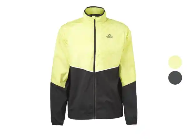 Bild 3 von CRIVIT Herren Premium Funktionsjacke Laufen, Athletic Fit