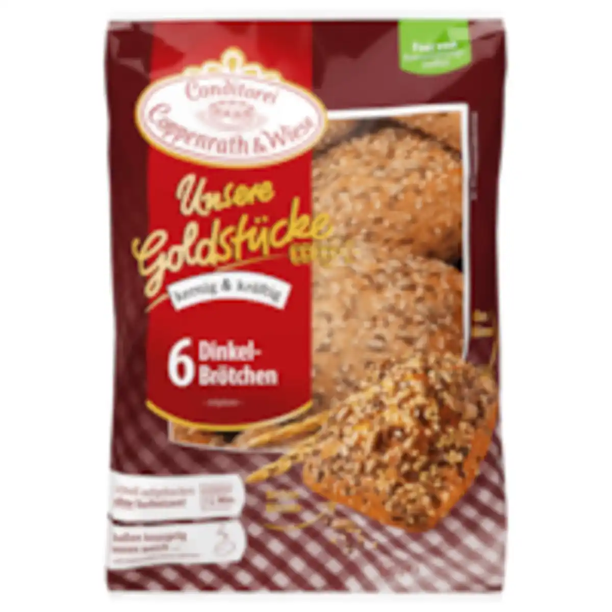 Bild 1 von Coppenrath & Wiese Unsere Goldstücke 6 Dinkelbrötchen