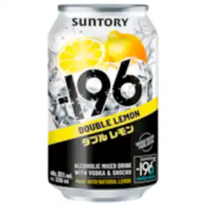 Suntory -196 Vodka Lemon oder Jim Beam Whiskey & Cola