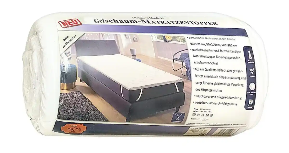 Bild 1 von Gel-Topper ca. 140 x 200 cm