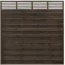 Bild 3 von Sichtschutzzaun Element Wien Anthrazit lasiert 180 cm x 180 cm