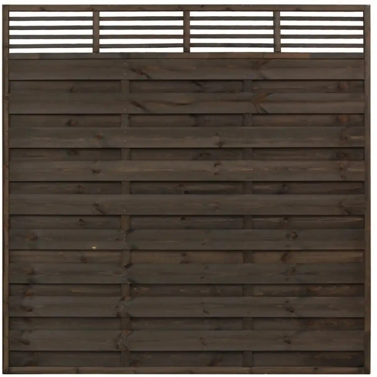 Bild 3 von Sichtschutzzaun Element Wien Anthrazit lasiert 180 cm x 180 cm