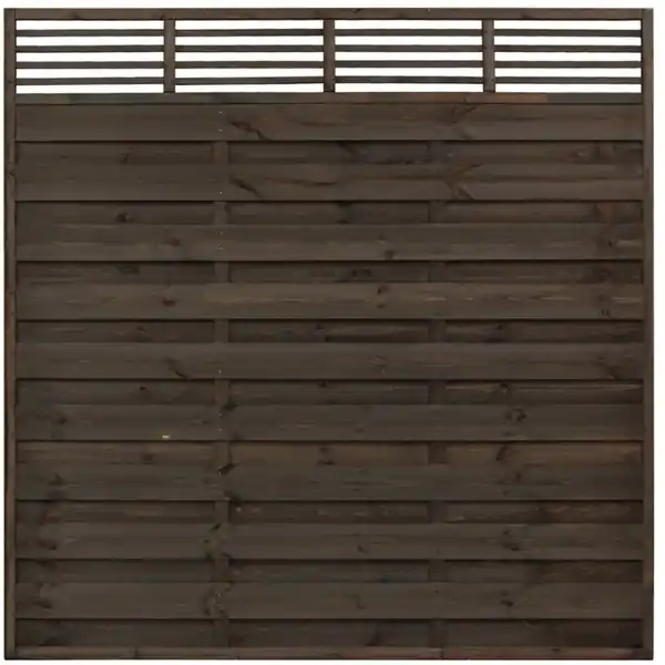 Bild 3 von Sichtschutzzaun Element Wien Anthrazit lasiert 180 cm x 180 cm