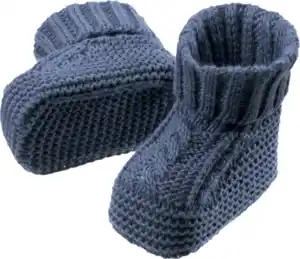 ALANA Strickschuhe, blau, 0-3 Monate, 1 St