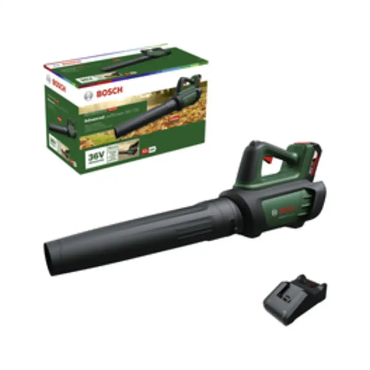 Bild 1 von BOSCH Akku-Laubbläser »AdvancedLeafBlower 36V-750«, 36 V, grün, mit Akku