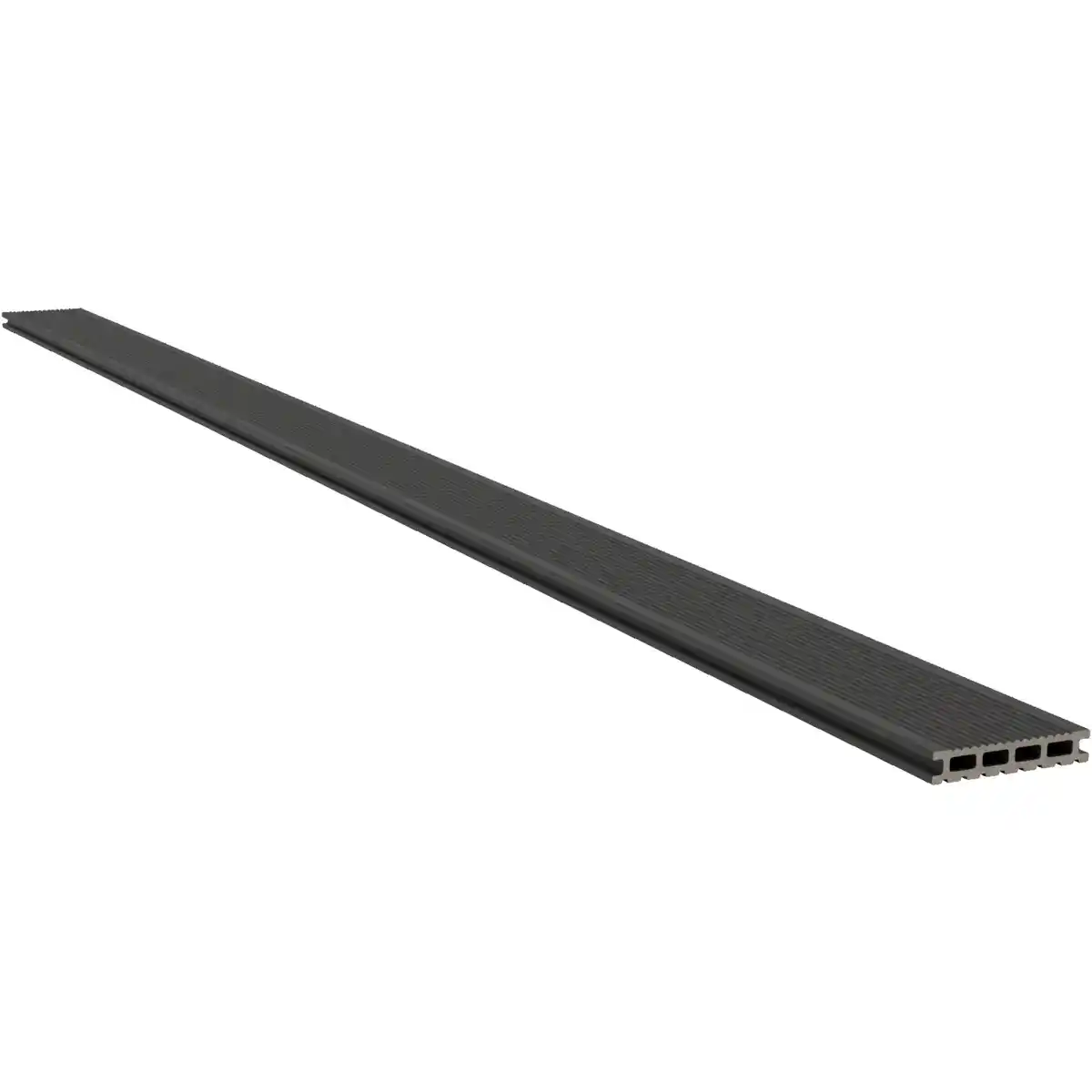 Bild 3 von Kovalex WPC Terrassendiele Anthrazit Matt 2,6 cm x 14,5 cm x 300 cm