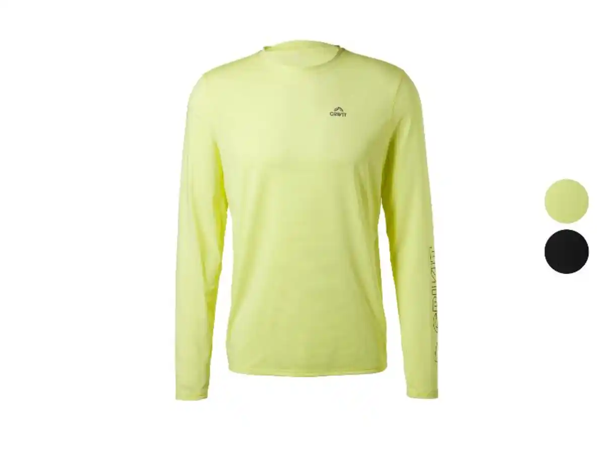 Bild 3 von CRIVIT Herren Funktionsshirt Laufen, Athletic Fit