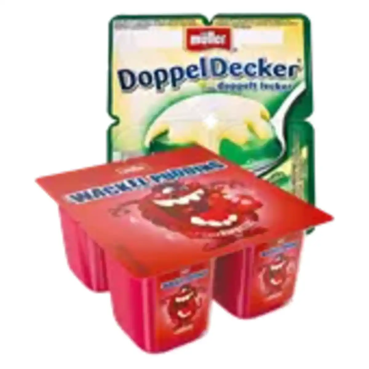 Bild 1 von müller Doppel Decker oder Wackelpudding 4er-Pack