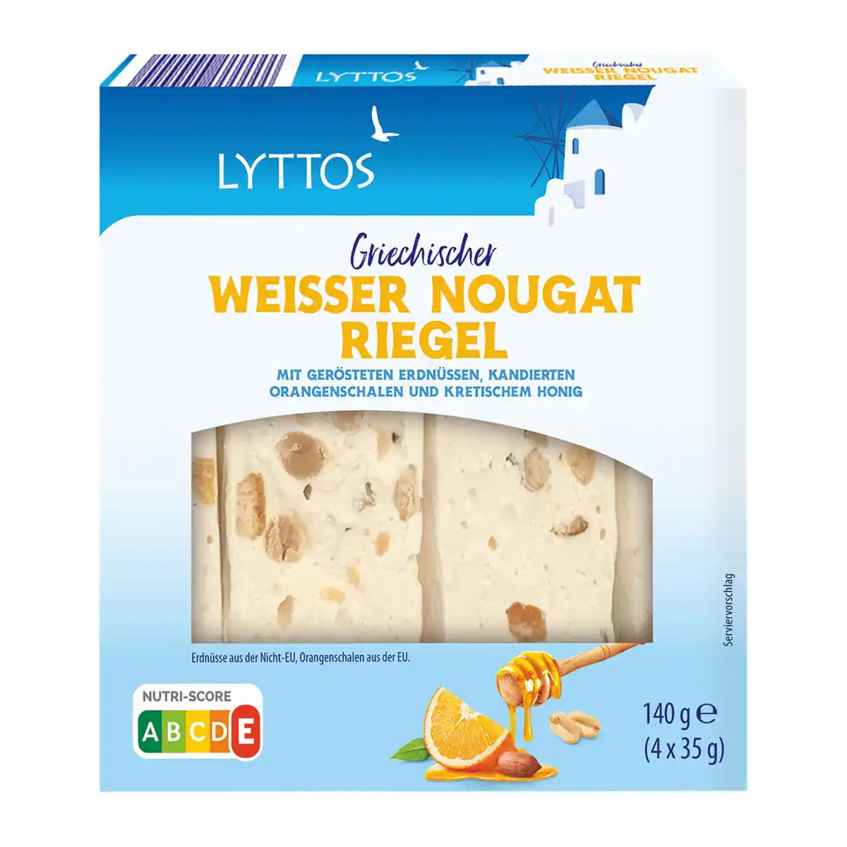 Bild 3 von LYTTOS Weißer Nougat-Riegel