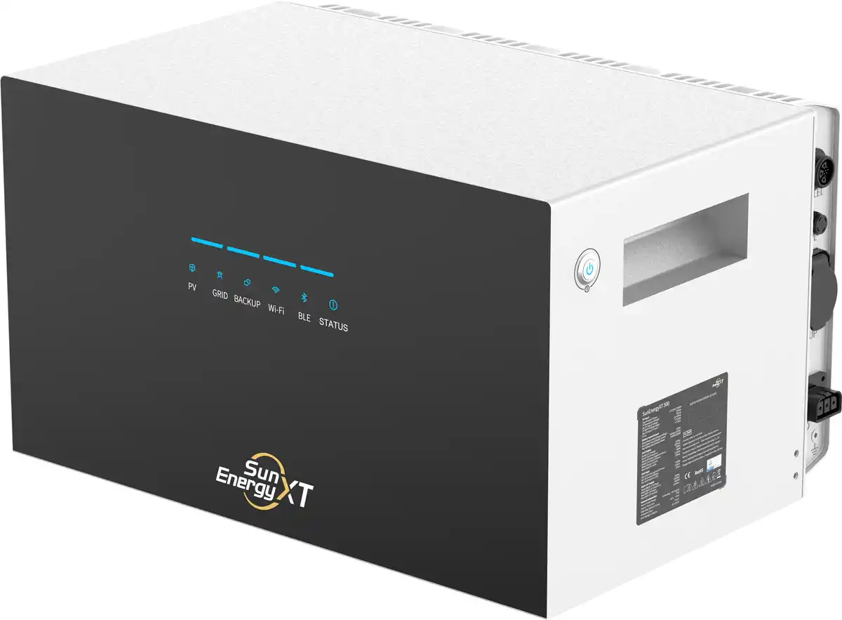 Bild 1 von SunEnergyXT Balkonkraftwerkspeicher Kopfspeicher 500Pro 5024 Wh 2400 W bidirektionaler-Wechselrichter