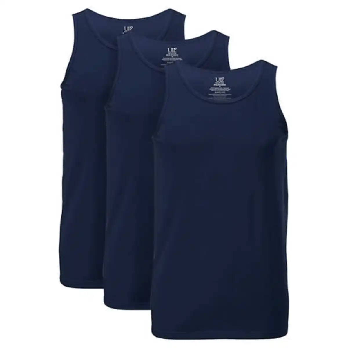Bild 1 von UP2FASHION MEN Herren Tanktop, 3er-Pack, Marineblau, M