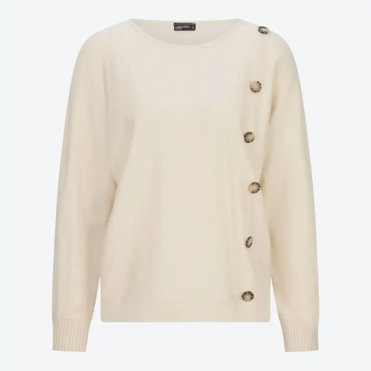 Bild 3 von Damen-Pullover mit dekorativer Knopfleiste