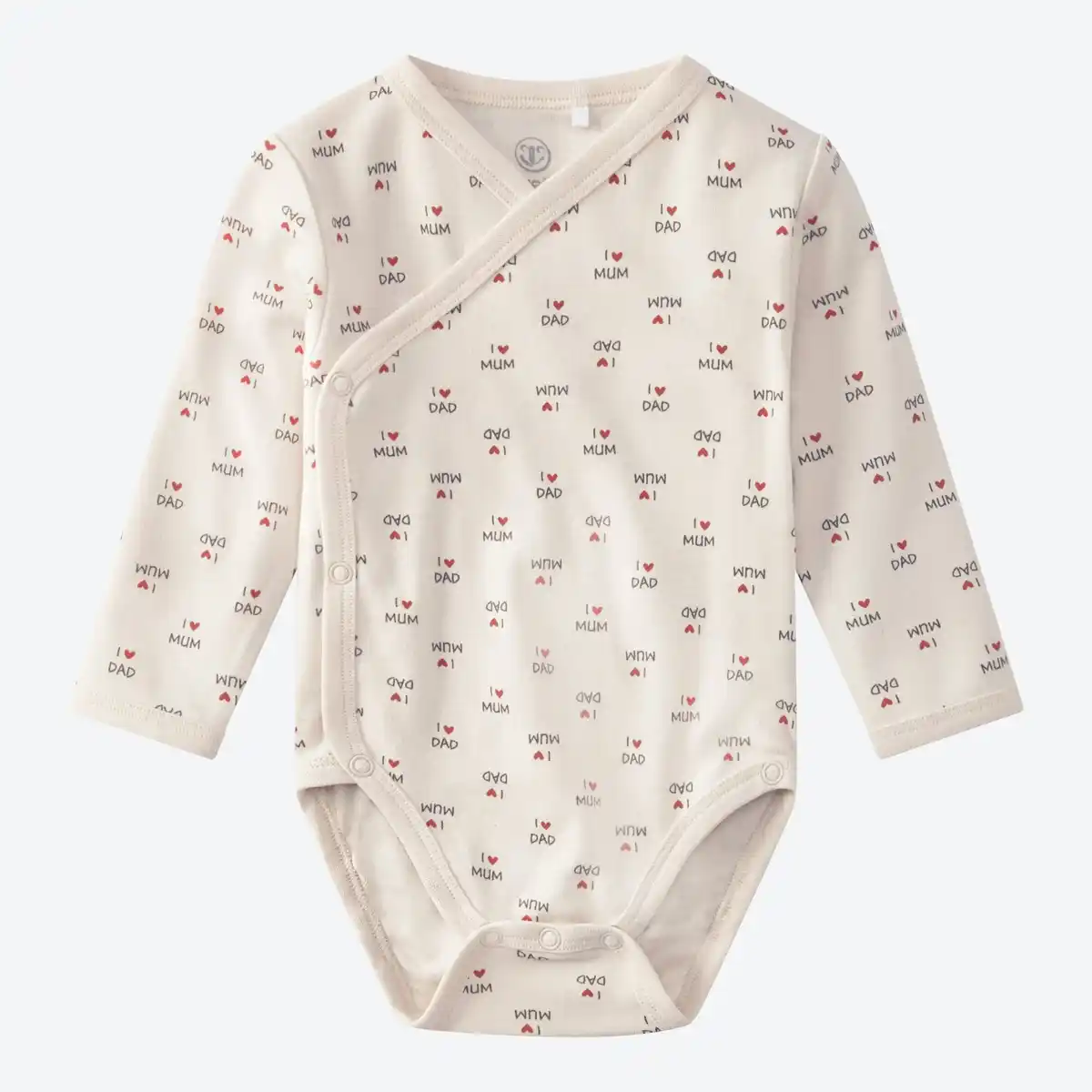 Bild 1 von Baby-Wickelbody mit hohem Baumwollanteil