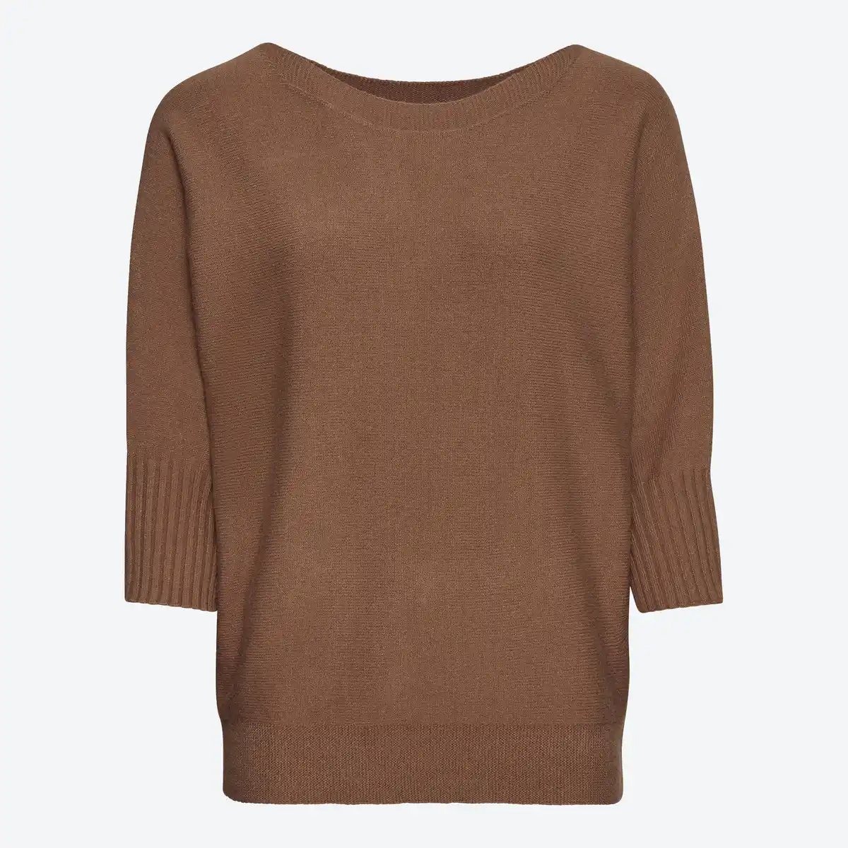 Bild 1 von Damen-Pullover mit U-Bootausschnitt