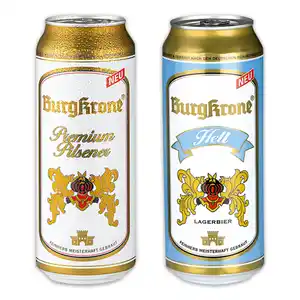 5,0 Original, Krombacher, Burgkrone Sortiments-Dosenbiere