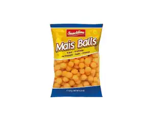 Knabbergebäck, Mais Balls Käse, 125 g