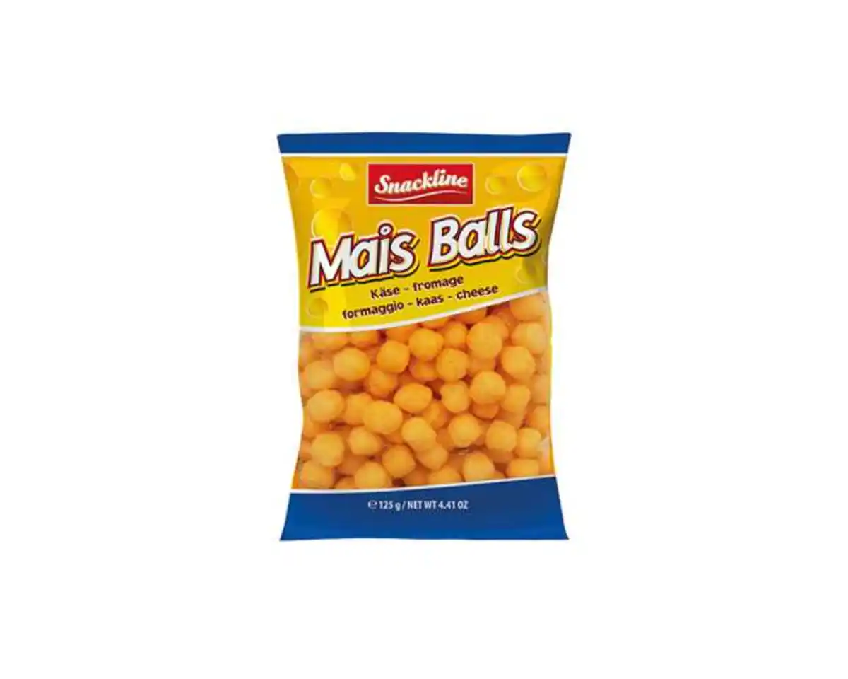 Bild 1 von Knabbergebäck, Mais Balls Käse, 125 g