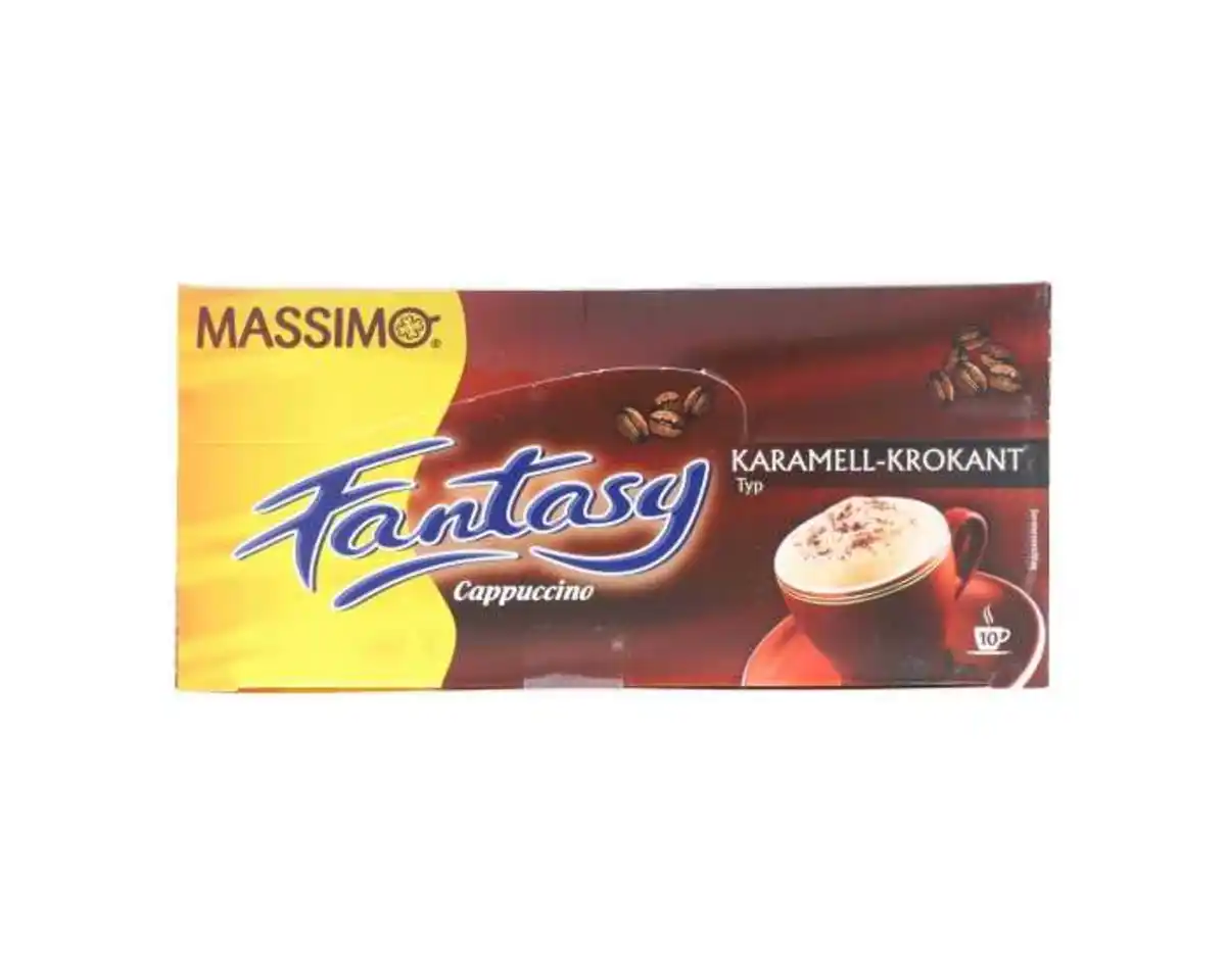 Bild 1 von Massimo Cappuccino Fantasy Karamell-Krokant 10 x 12,5 g