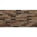 Bild 2 von ELABRICK Flachverblender »Kansas«, 210 x 50 mm, rot/beige/braun, 1m²