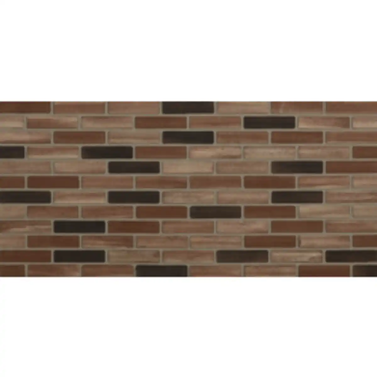 Bild 2 von ELABRICK Flachverblender »Kansas«, 210 x 50 mm, rot/beige/braun, 1m²